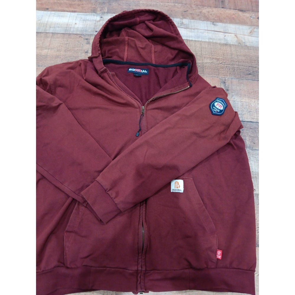 Men's Bocomal Fire Resistant Full‎ Zip Hooded Sweater Sz XL 2655